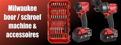 Milwaukee boren schroeven beitelen