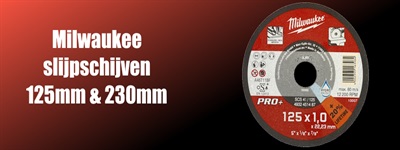 Milwaukee slijpschijven