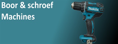 Boor en schroef machines