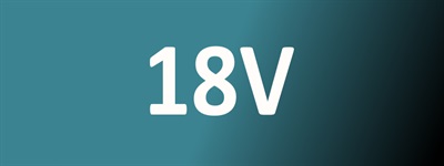 18 volt machines